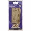 Hillman 35 in Surface Mount NonMortise Hinge Brass Plated 852629